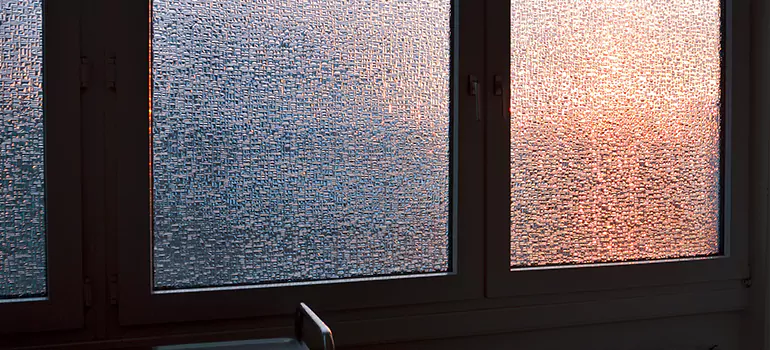 Frosted Glass Window Replacement in San Bruno, CA