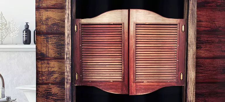 Installing Saloon Door Hinges in San Bruno, CA