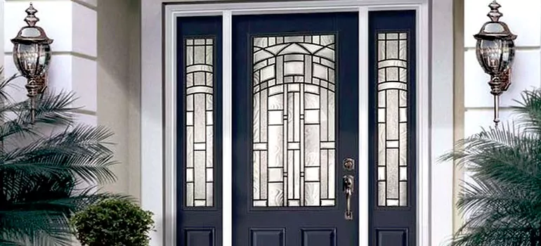 Stained Glass Door Panels in San Bruno, CA