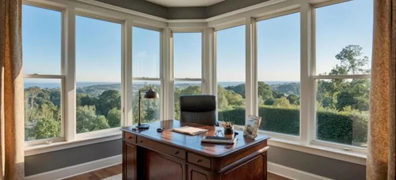 Residential Bow Window Installation in San Bruno, CA