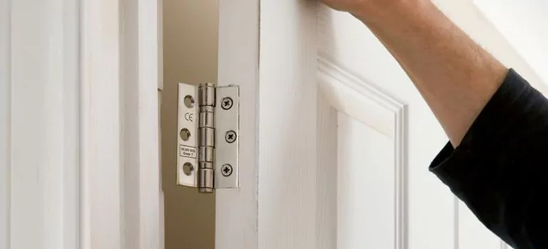 Bathroom Stall Door Hinge Repair in San Bruno, CA