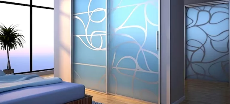 Frosting Glass Cabinet Doors in San Bruno, CA