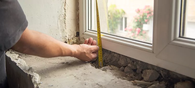 Window Sill Without Apron in San Bruno, CA